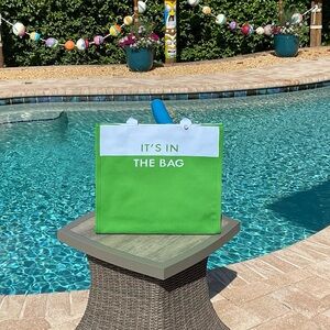 ♠️💙💚kate spade new york x Target Green/Blue Colorblock Knit Tote Bag